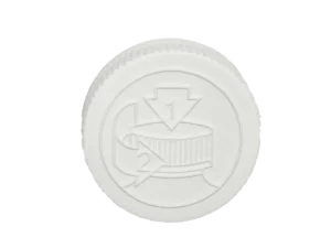 20-400 Pictorial White Child Resistant Cap Foam Liner