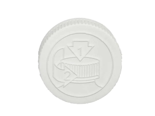20-400 Pictorial White Child Resistant Cap Foam Liner
