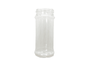 8.4 oz 53-485 Clear PET Spice Bottle