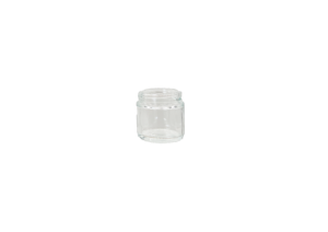 2 oz 58-400 Clear Glass Jar